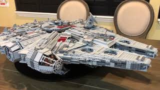 Epic Review and Comparison of Lego Star Wars Holy Grails UCS Millennium Falcon 10179 AND 75192 [upl. by Nehtan942]