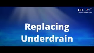 Replacing Underdrain [upl. by Tichon]