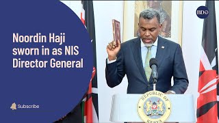 Noordin Haji sworn in as NIS Director General [upl. by Nyberg]