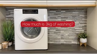 How much is 3kg of washing [upl. by Nothgiel]