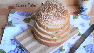 Panettone gastronomico alle olive [upl. by Sosanna]