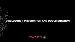 Coverys JustInTime Video Series – Disclosure I Preparation amp Documentation [upl. by Osyth]