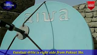 Good news Some scrambled channels free on Eutelsat 16e satellite amp complete dish antenna setting [upl. by Pool]