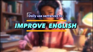 Daily use English sentences  English speaking practice basic englishlearning englishspeaking [upl. by Atis]