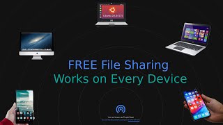 FREE File Sharing Effortlessly Transfer Files on Every Device with PairDrop [upl. by Hoopes]