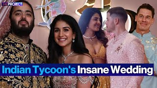 Inside Extravagant Billion Dollar Wedding In India For Anant Ambani [upl. by Goodrich]