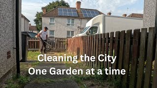 Cleaning the City Yard by Yard Gardening  Landscaping garden landscaping gardendesign [upl. by Eelnodnarb]