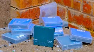 Smash New In Box Dell Ultrium Storage Tapes [upl. by Nahsar]