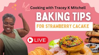 Baking Tips For Strawberry Cake [upl. by Ailehpo]