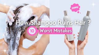 How Shampoo is RUINING Your Hair [upl. by Kali5]