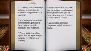 La Palabra de Dios Filemón Biblia hablada RV 1960 [upl. by Adnamas64]