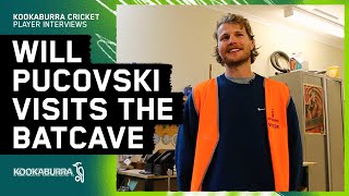 Will Pucovski visits Kookaburra before the Season  Kookaburra Cricket [upl. by Peggy]