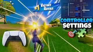 Best Controller Settings For AIMBOT and Piece Control for FORTNITE PS4PS5XboxPC [upl. by Friedrick]