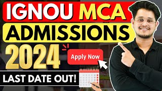 💥IGNOU MCA Admissions 2024 IGNOU MCA Syllabus Fees amp Placements🤩mca ignou mcacourse applynow [upl. by Eneluqcaj]