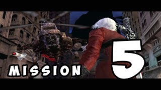 Devil May Cry 2 HD Collection DANTE  Mission 5 BOSS INFESTED TANK INFESTED CHOPPER Playthrough [upl. by Gideon]