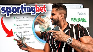 TUTORIAL COMPLETO PARA INICIANTES NA SPORTINGBET [upl. by Medrek922]