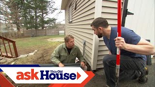 How to Install a Channel Drain  Ask This Old House [upl. by Eitsyrk760]