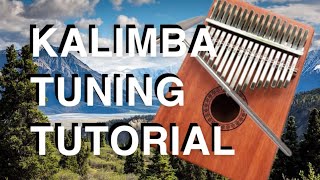 Changing Notes and Tuning on the Kalimba How to Learn to Play Any Song [upl. by Barrow995]