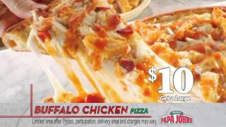 Papa Johns Buffalo Chicken Pizza [upl. by Maren]