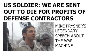 US soldier We must stop sacrificing lives for defense contractors [upl. by Romilly]