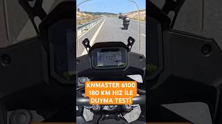 KNMASTER 6100 Motosiklet Intercom Duyma Denemesi [upl. by Alebasi]