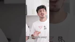 Faze rug and Sherman rates barcon’s popcorn and regular popcorn fazerug faze youtubeshorts [upl. by Gollin]