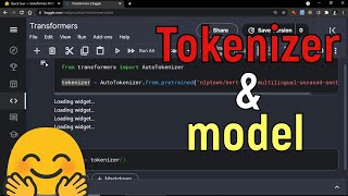 شرح استخدام ال tokenizer وال model [upl. by Oznola]