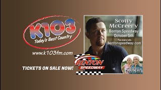 Scotty McCreery amp Tigirlily Gold Benton Speedway with K103 [upl. by Akiehsal]