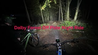 Dalby Forest Off Piste Night Ride [upl. by Rudelson]