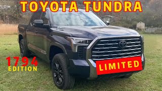 2024 TOYOTA TUNDRA 1794 LIMITED EDITION [upl. by Adnaral]