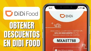 Cómo OBTENER Cupones De Descuento En DiDi Food [upl. by Raimund963]