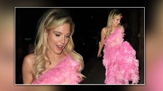 Helen Flanagan Spotted Looking Partied Out After Birthday Bash in Pink Ruffle Dress Opens Up [upl. by Emelita]