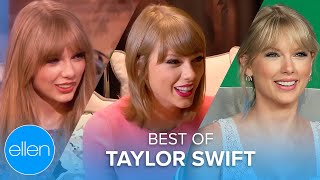 The Best of Taylor Swift on The Ellen Show Part 1 [upl. by Iuqcaj]