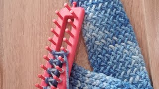 loom knitting videos [upl. by Erbua]