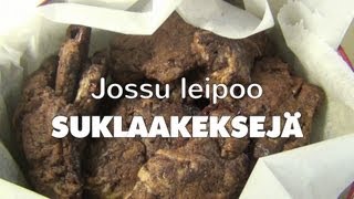 Jossu leipoosuklaakeksejä [upl. by Acimak]