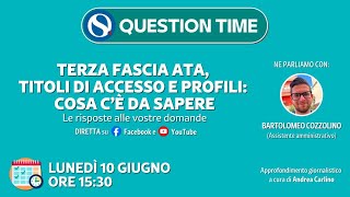 Terza fascia ATA titoli di accesso e profili cosa c’è da sapere [upl. by Luo]