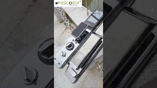 F101 3D Face Unlocking amp Video Calling Smart Push Pull Door Lock By Escozor [upl. by Mickey]