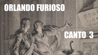 Orlando Furioso  Canto 3 summary and commentary [upl. by Aushoj950]