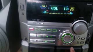 Aiwa NSXS777 Sub Woofer interno Manual usuario [upl. by Rodie6]