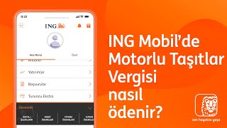 ING Mobilde Motorlu Taşıtlar Vergisi nasıl ödenir [upl. by Asillem682]