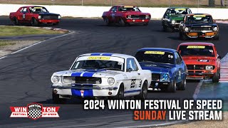 2024 VHRR Winton Festival of Speed  Sunday Live Stream [upl. by Norit349]