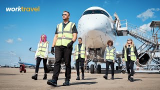 WorkTravelJobs  Práce a brigády na letišti Amsterdam Schiphol v Nizozemsku [upl. by Adelric]