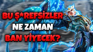 BU ŞREFSİZLER NE ZAMAN BAN YER  Mobile Legends [upl. by Reube662]