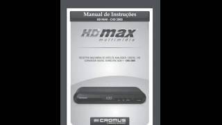 Manual Receptor Cromus HD MAX CRD 2000 [upl. by Ilime]