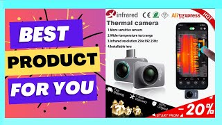 InfiRay P2 Pro Thermal Imager For Phone 256x192 25Hz PCB Circuit Industrial Test [upl. by Mok]