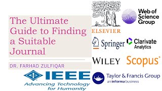 How to find a suitable Journal Elsevier Springer Wiley Taylor amp Francis IEEE amp Web of Science [upl. by Ruhtracm]