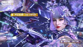 UNLOCK NOW LEGENDARY PP19 BIZON  STAR SYMPHONY [upl. by Illah]