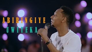 Israel Mbonyi  Abiringiye Uwiteka lyrics [upl. by Sgninnej]