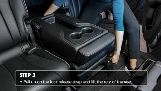 2023 MDX How To Remove and Reinstall the Center SecondRow Seat [upl. by Zelma93]