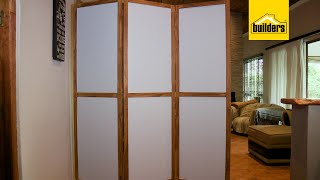 How To Make Your Own Room Divider [upl. by Roy]